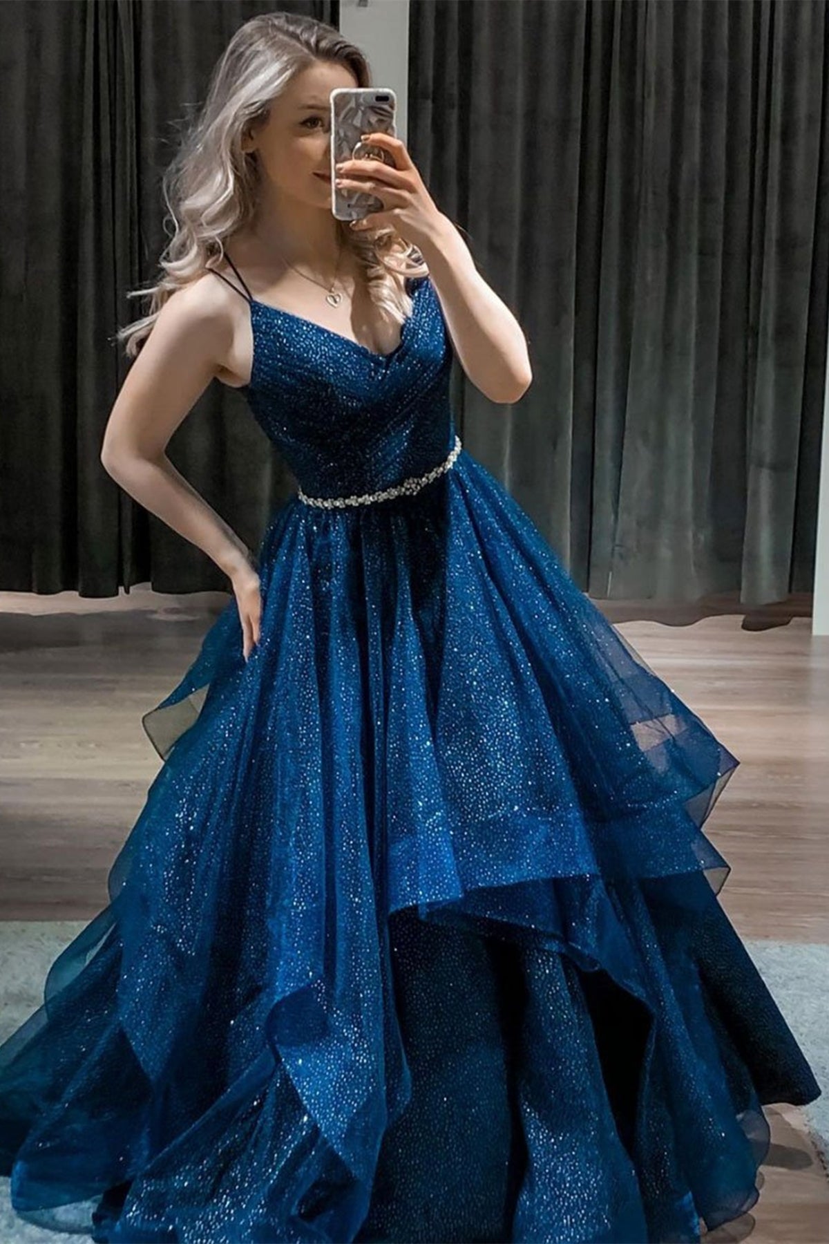 2023 Royal Blue Mermaid Blue Sparkly Prom Dress For Black Girls With Beaded  Crystal Embellishments And Sequins Perfect For Evening Parties Robe De  GW0210 From Bestoffers, $278.41 | DHgate.Com